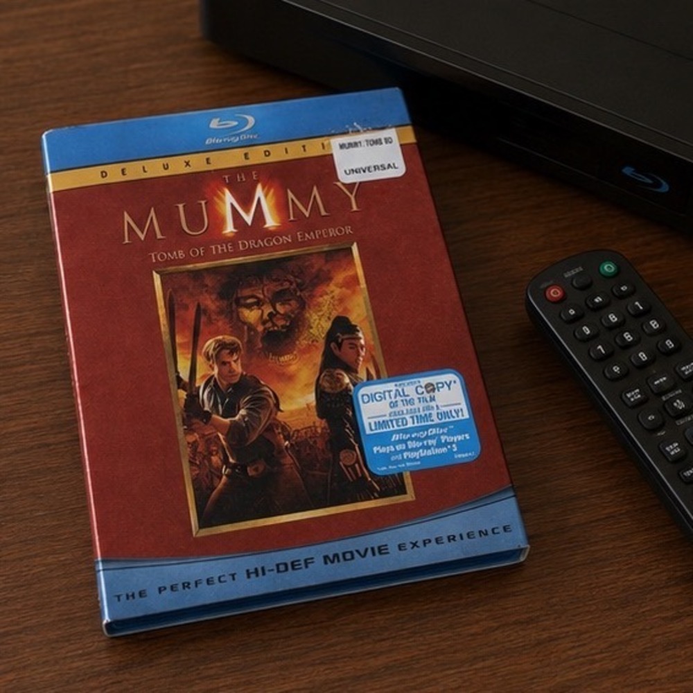 The Mummy Tomb of the Dragon Emperor Blu-ray Deluxe Edition Fraser Li 13-115